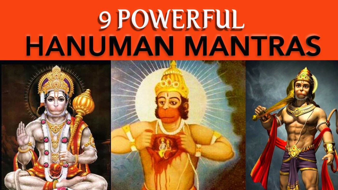 Nine Powerful and Effective Hanuman Mantra